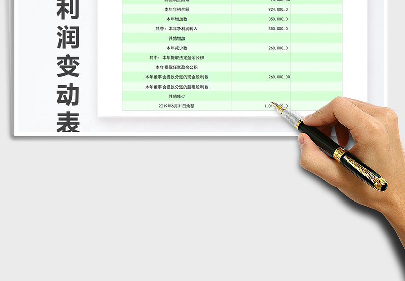 2025年未分配利润变动表