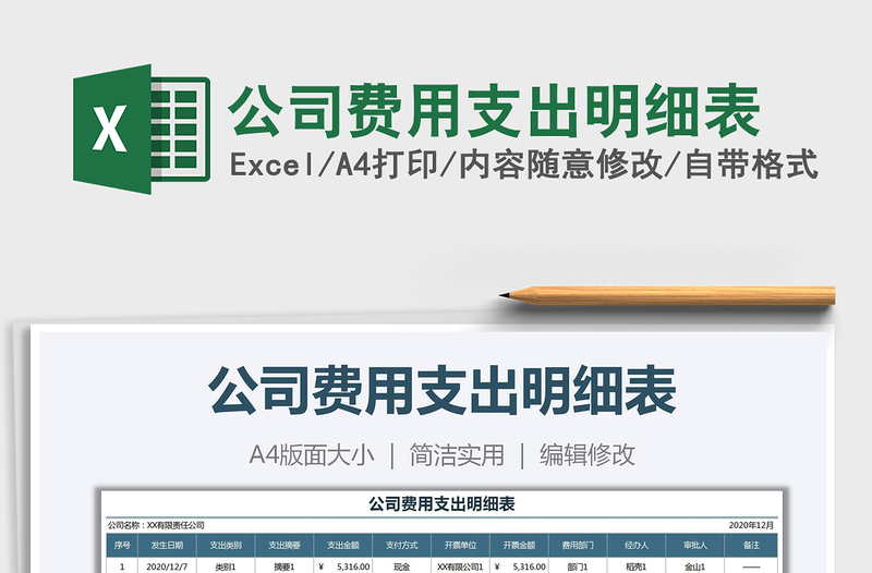 2025年公司费用支出明细表