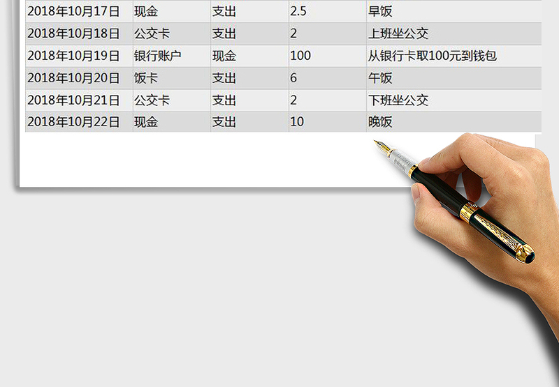 2025年个人记账表免费下载