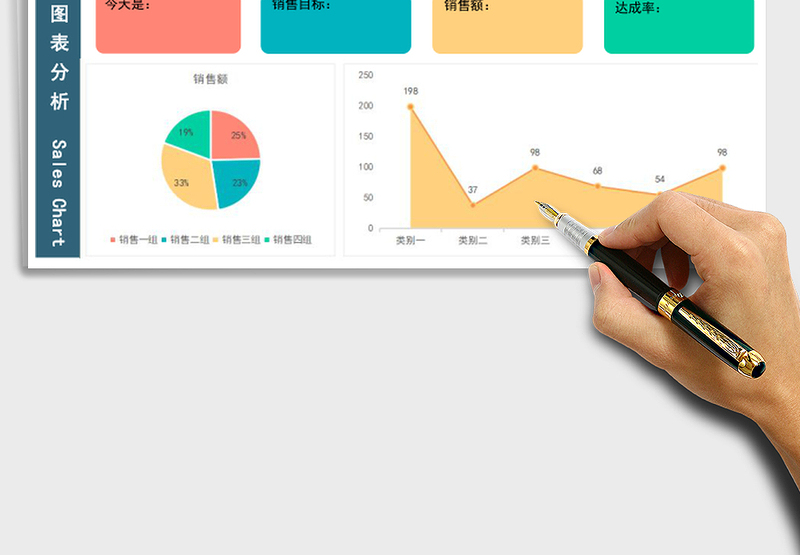 销售总结报表可视化图表