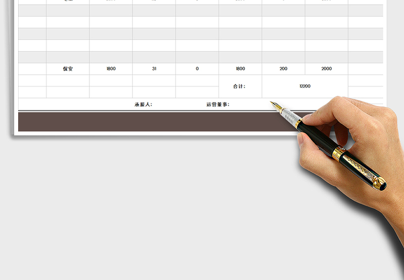2025年实用考勤工资表-自动