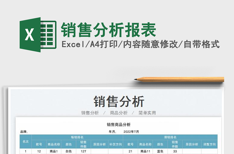 2025销售分析报表免费下载