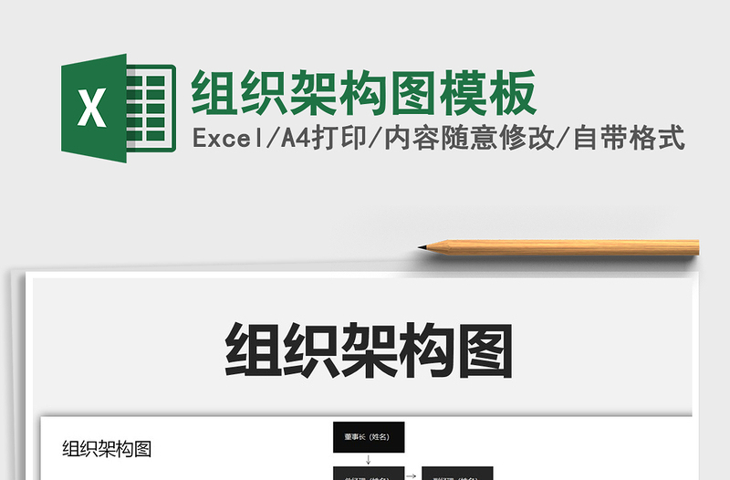 2025年组织架构图模板免费下载