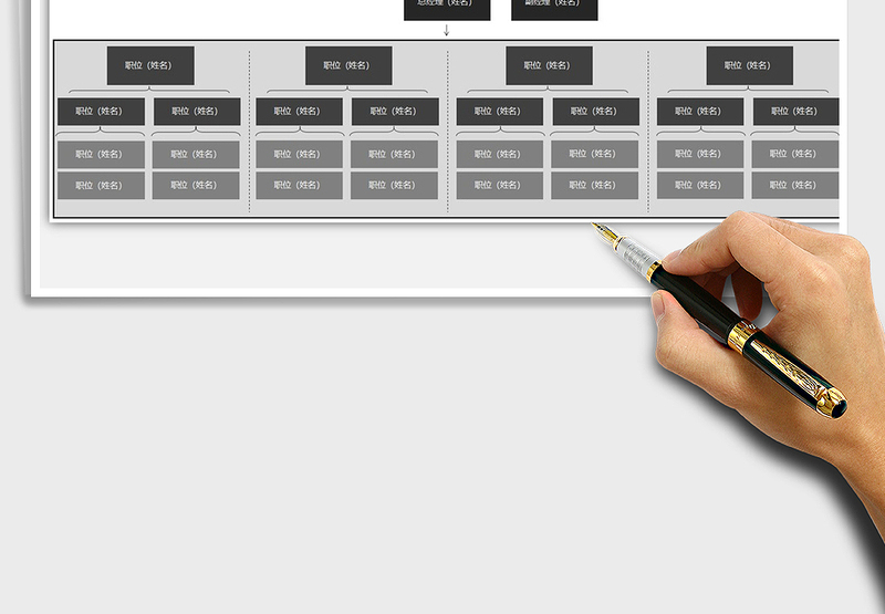 2025年组织架构图模板免费下载