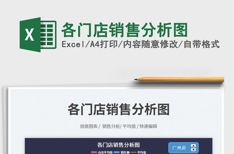 2025各门店销售分析图