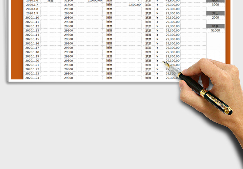 2025年财务收支表（财务报表）