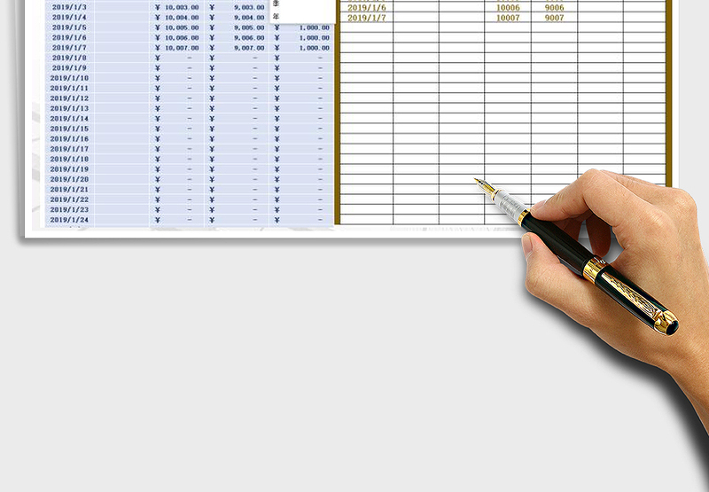 2025年现金收支流水账（按天·月·季·年查询统计）