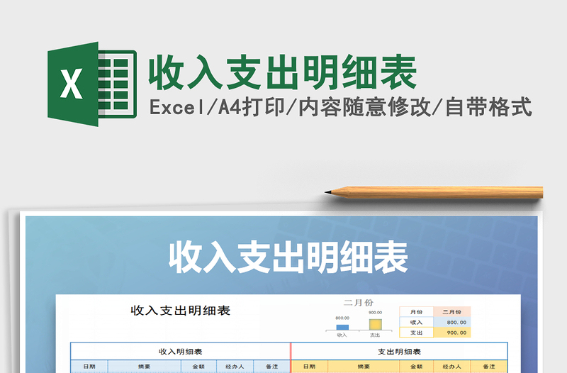 2025年收入支出明细表