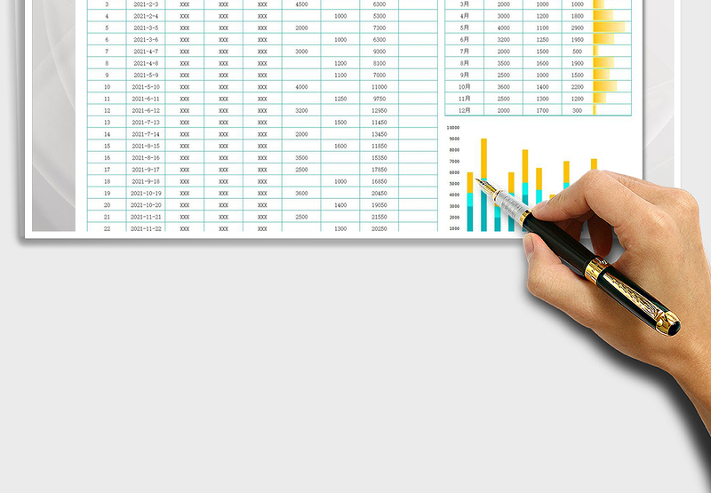 2025财务收支管理表免费下载