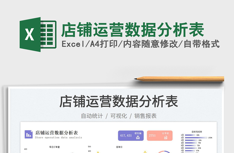 2025店铺运营数据分析表