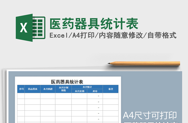 2025年医药器具统计表