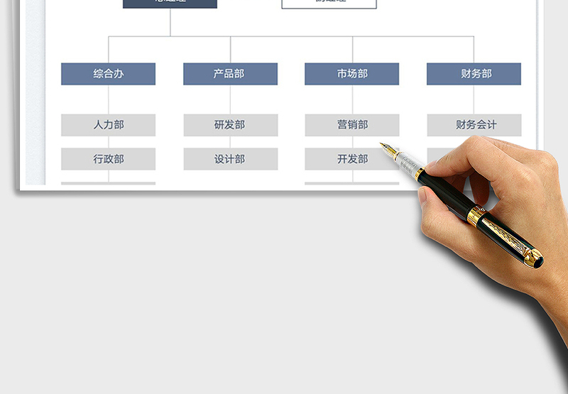 2025公司组织架构图免费下载