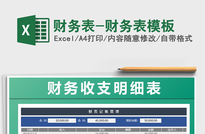 2025年财务表-财务表模板