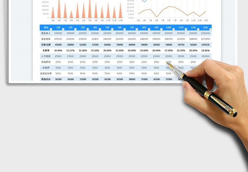 2025项目财务利润分析免费下载