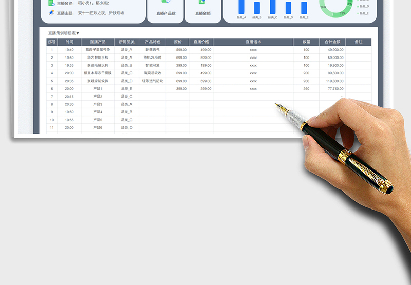 2025电商直播策划脚本