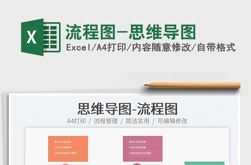 2025流程图-思维导图免费下载