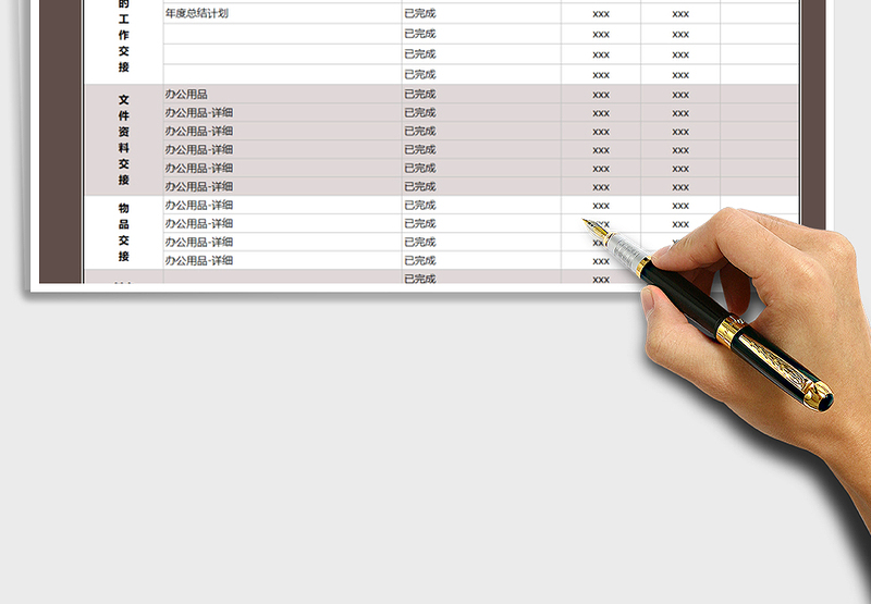 2025年离职申请交接表