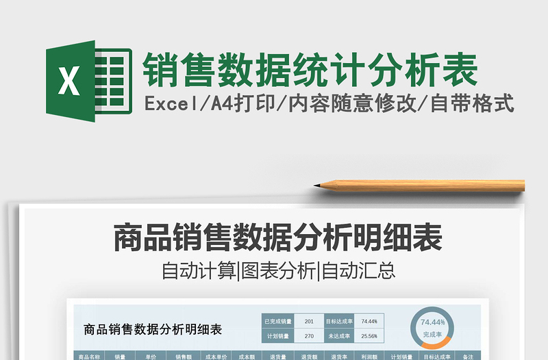 2025年销售数据统计分析表