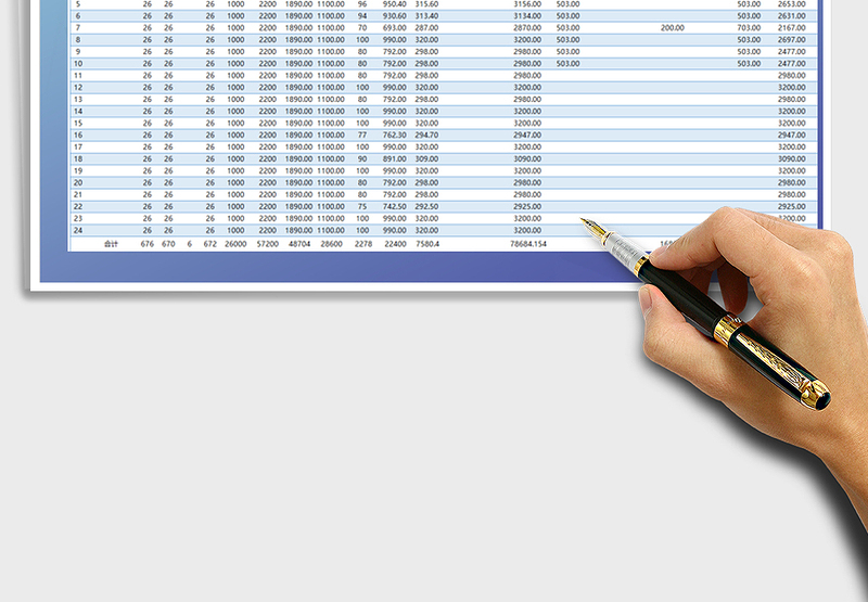 2025年工资表（公司通用）