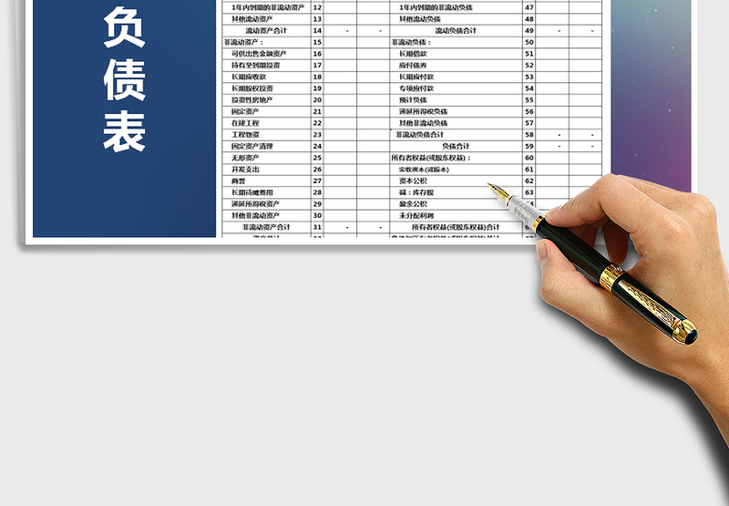 2024年资产负债表