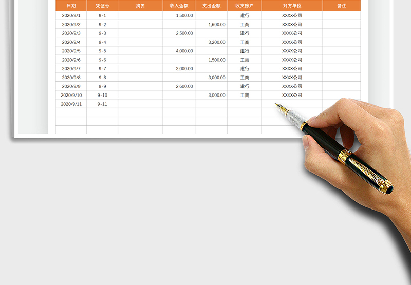 2025年收支财务报表