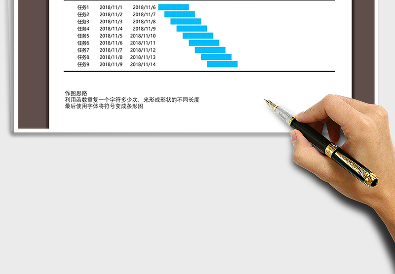 2025年项目进度管理甘特图（简洁版）