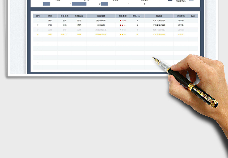 2025短视频拍摄脚本免费下载