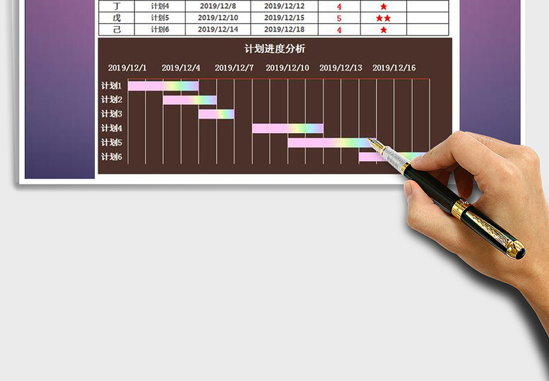 2025年工作计划进度表