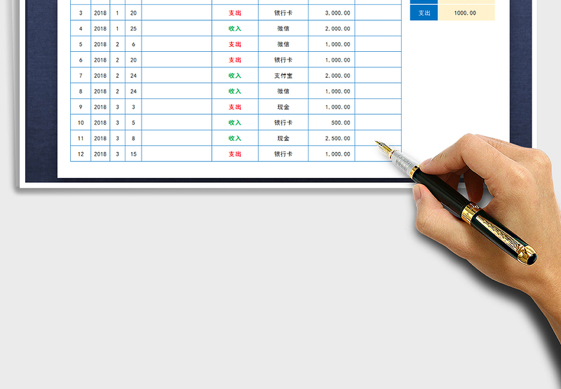 2025年收入支出明细表（可查询）
