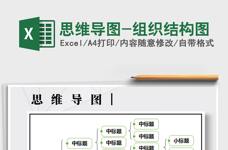 2025年思维导图-组织结构图