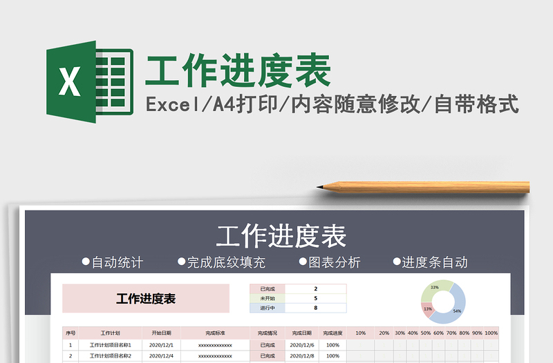 2025年工作进度表