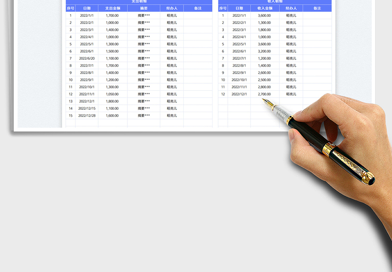 2025班费收入支出明细表