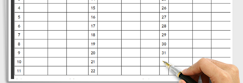 2025年财务收支表免费下载