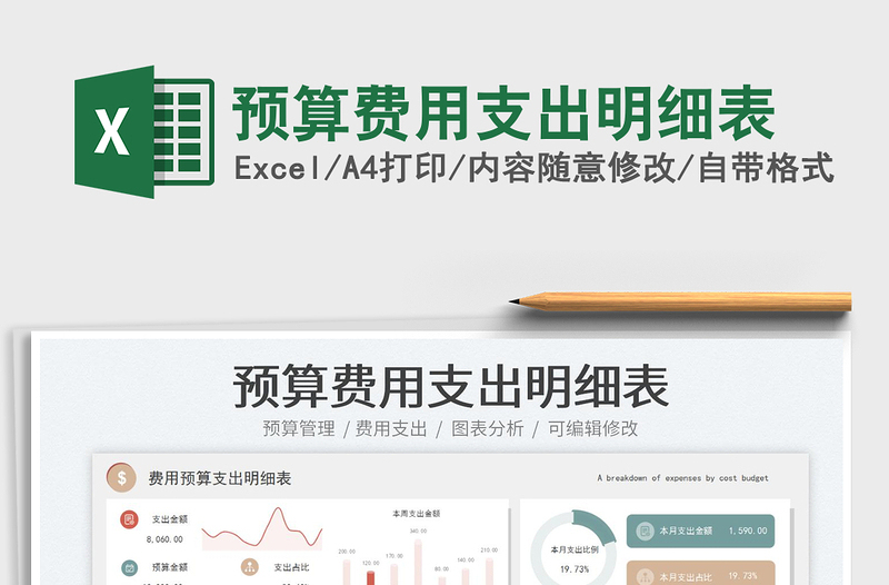 2025预算费用支出明细表