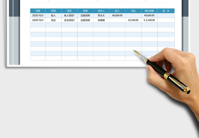2025年收支财务报表