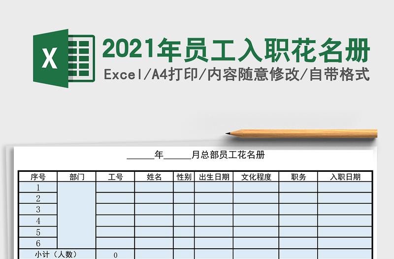 2025年员工入职花名册