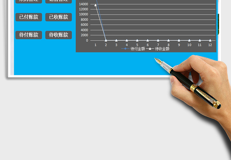 2025年财务收支管理系统-全自动