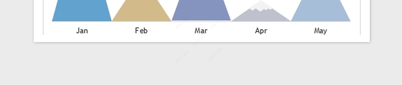 2025年可视化图表—精美多种色彩直方图免费下载