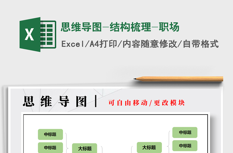 2025年思维导图-结构梳理-职场