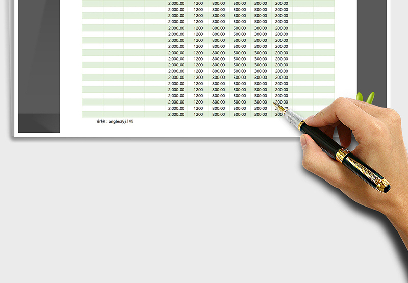 2025年应收应付款明细表（自动计算）