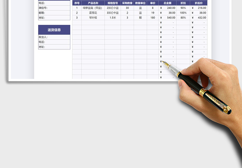 2025年销售订单明细表