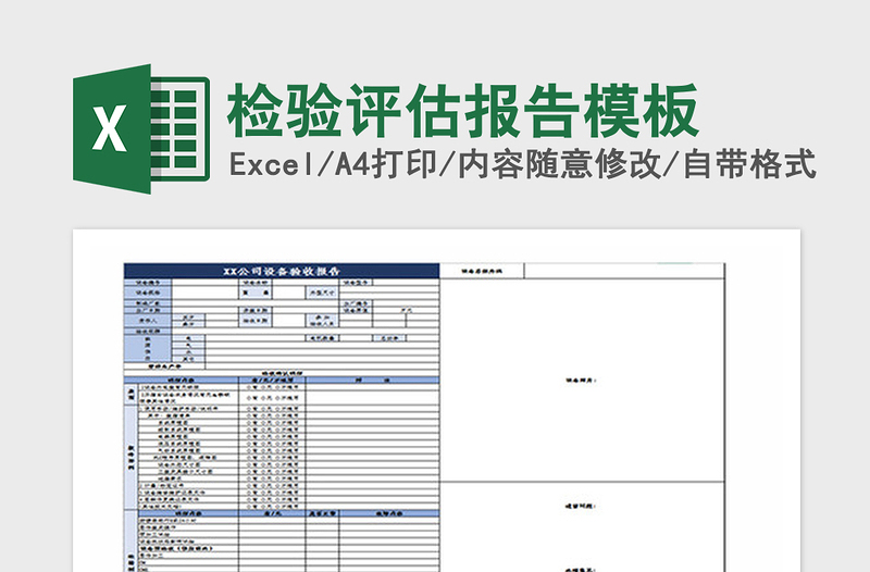 2025年检验评估报告模板