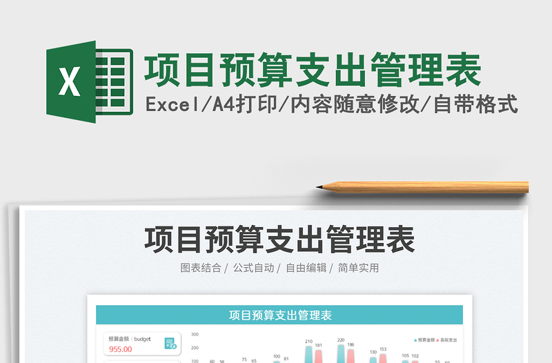 2025项目预算支出管理表免费下载