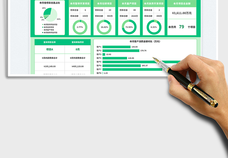 2025项目月报免费下载