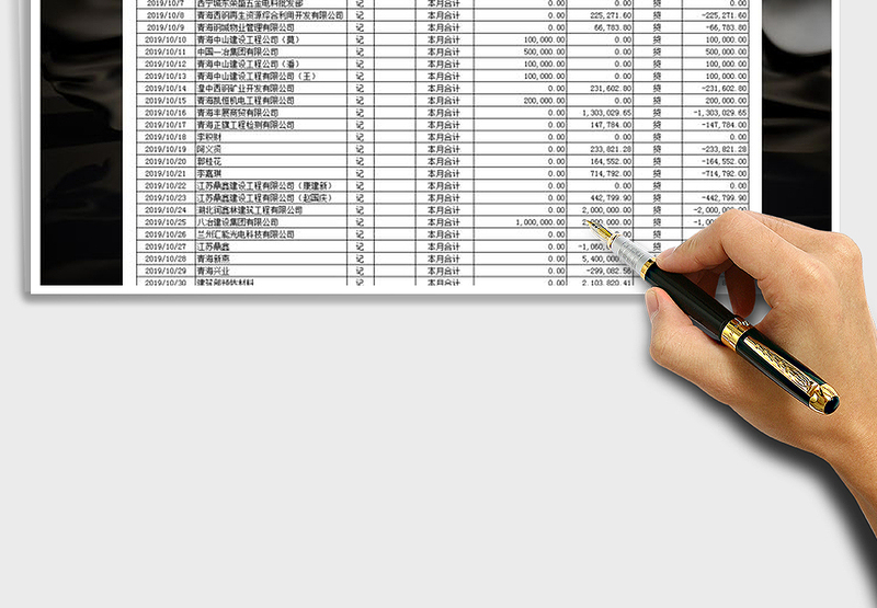 2025年现金收支表