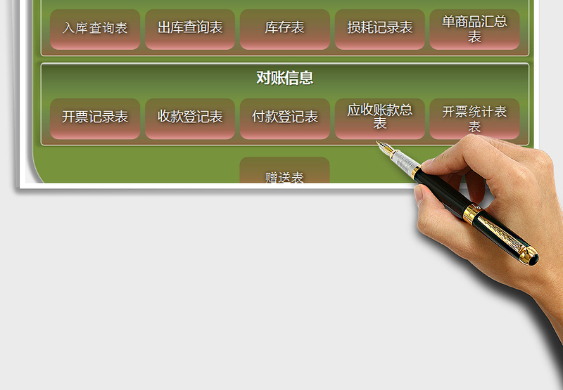 2025年进销存出入库系统表