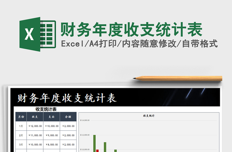 2025年财务年度收支统计表