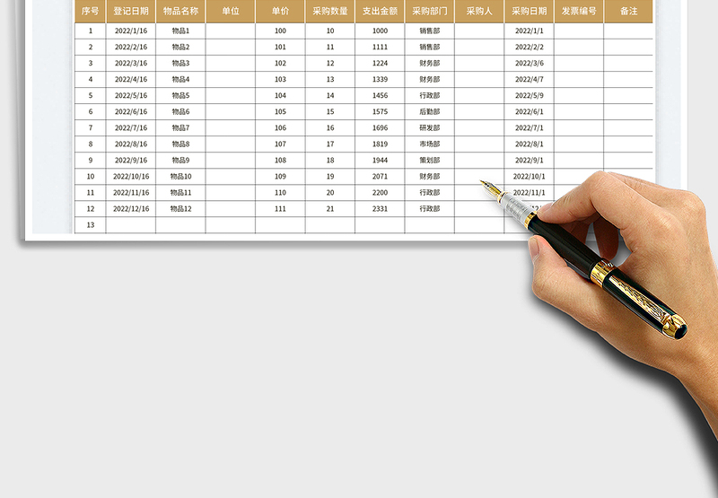 2025公司费用支出统计表免费下载
