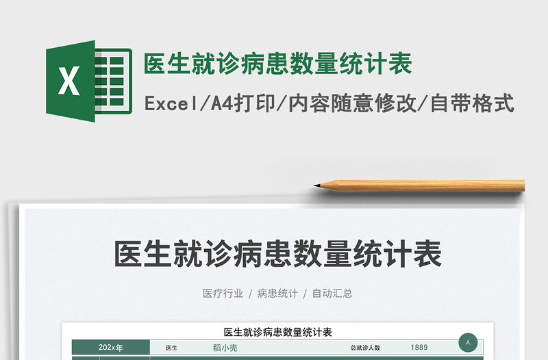 2025医生就诊病患数量统计表