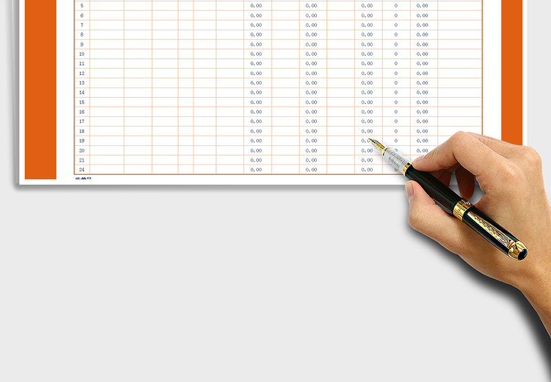2025年仓库进销存明细表自动统计-